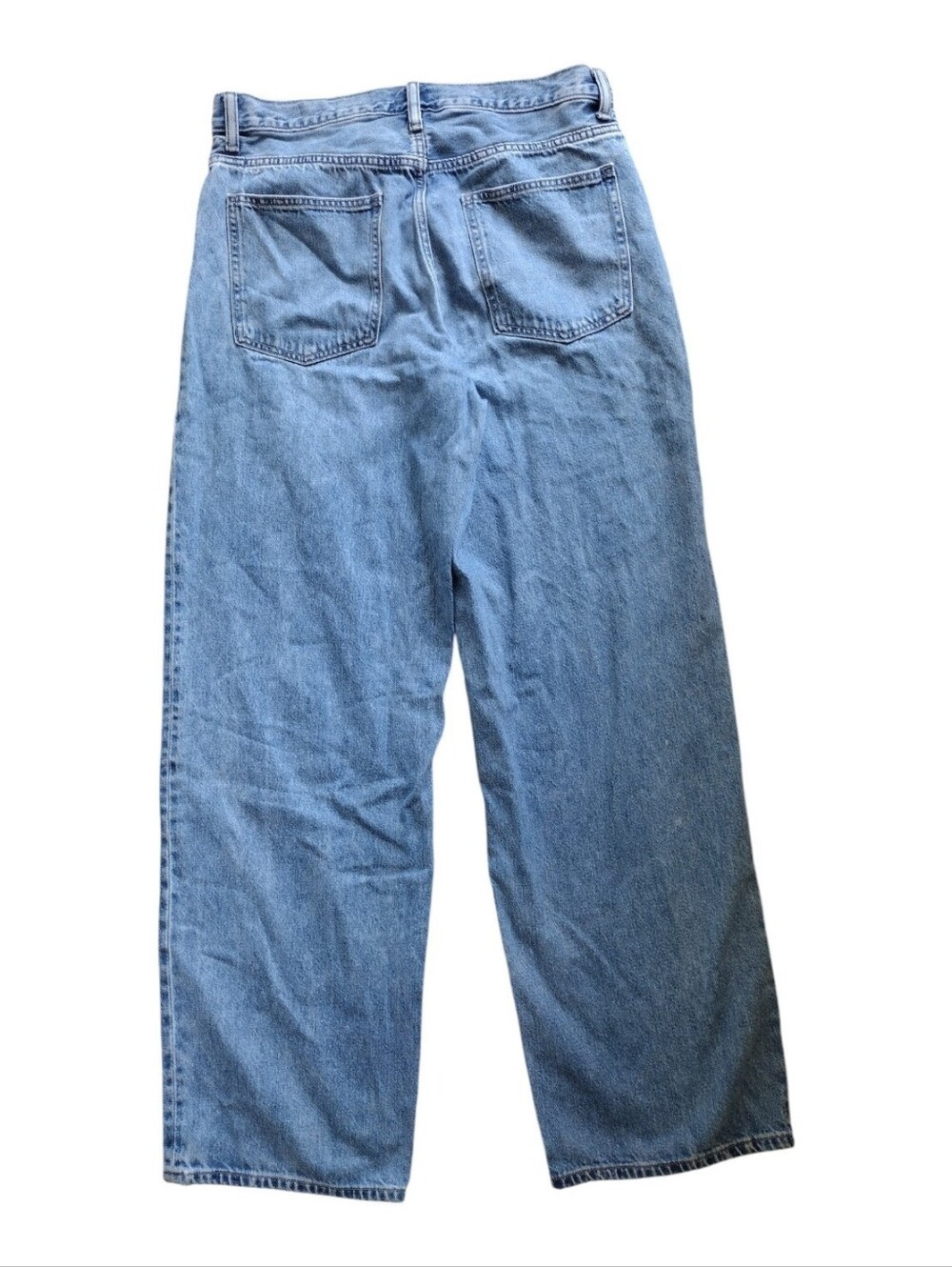 Uniqlo Women's High-Rise Light Blue Straight Jeans - Picture 2 of 4